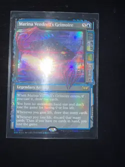 Marina Vendrell's Grimoire - 308 - Foil - DSK - NM - MTG Magic the Gathering - Image 1