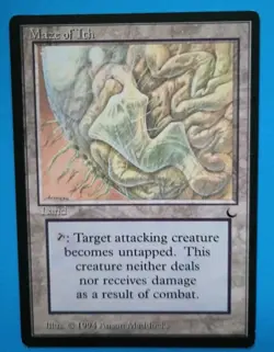 Magic the Gathering MTG The Dark MAZE OF ITH U LP/EX 1994 Nice! - Image 1