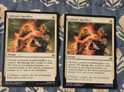 Gideon's Sacrifice x2 (14/330) War of the Spark MTG Magic the Gathering - Image 1