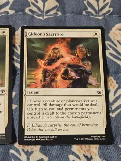 Gideon's Sacrifice x2 (14/330) War of the Spark MTG Magic the Gathering - Image 3