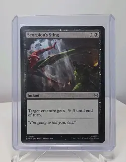 Scorpion's Sting Marvel's Spider-Man Regular 0065 Magic The Gathering MTG - Image 1