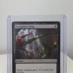Scorpion's Sting Marvel's Spider-Man Regular 0065 Magic The Gathering MTG - Image 3