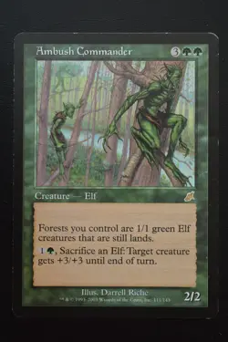 Magic The Gathering MTG AMBUSH COMMANDER Scourge MP Moderately Played - Image 1