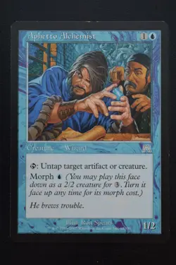 Magic The Gathering MTG APHETTO ALCHEMIST Onslaught LP Lightly Played - Image 1