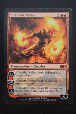 Magic The Gathering MTG CHANDRA NALAAR Magic 2011 LP Lightly Played - Image 1