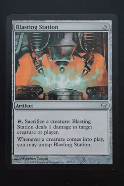 Magic The Gathering MTG BLASTING STATION Fifth Dawn LP Lightly Played - Image 1
