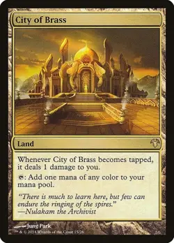 Magic The Gathering MTG CITY OF BRASS Modern Event Deck 2014 NM Near Mint - Image 1