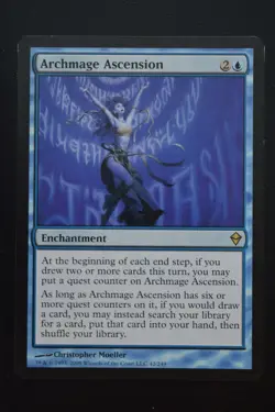 Magic The Gathering MTG ARCHMAGE ASCENSION Zendikar LP Lightly Played - Image 1