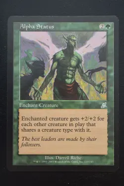 Magic The Gathering MTG ALPHA STATUS Scourge LP Lightly Played - Image 1