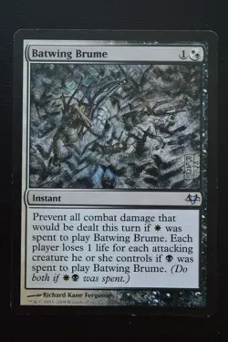 Magic The Gathering MTG BATWING BRUME Eventide MP Moderately Played - Image 1