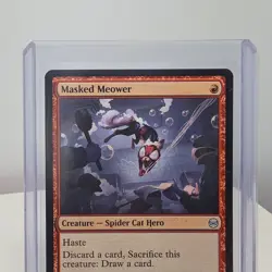 Masked Meower Marvel's Spider-Man Regular 0082 Magic The Gathering MTG - Image 3