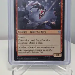 Masked Meower Marvel's Spider-Man Regular 0082 Magic The Gathering MTG - Image 4