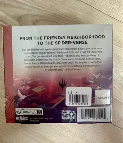 MTG Marvel Spider-Man Collector Booster Box 12 Packs English Version Brand New - Image 4