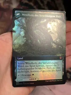 GERMAN Extended Foil • Turntimber Symbiosis • Zendikar Rising • NM • Mtg (1920) - Image 2