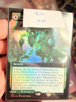 GERMAN Extended Foil • Turntimber Symbiosis • Zendikar Rising • NM • Mtg (1920) - Image 3