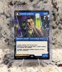 Norman Osborn (Borderless) 0220 (M) MTG Marvel's Spider-Man (SPM) - Image 1