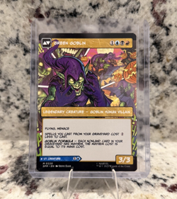 Norman Osborn (Borderless) 0220 (M) MTG Marvel's Spider-Man (SPM) - Image 2