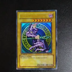 YuGiOh Ultra Rare Asian English 1st ED Blue Eyes Red Eyes Dark Magician SDY SDK - Image 3