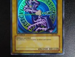 YuGiOh Ultra Rare Asian English 1st ED Blue Eyes Red Eyes Dark Magician SDY SDK - Image 5