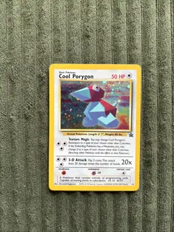 Pokemon TCG Cool Porygon Wizards Black Star Promos, 15 Holographic Card - Image 1