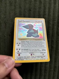 Pokemon TCG Cool Porygon Wizards Black Star Promos, 15 Holographic Card - Image 2