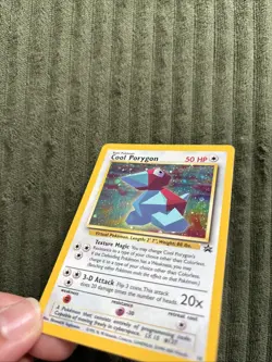 Pokemon TCG Cool Porygon Wizards Black Star Promos, 15 Holographic Card - Image 4