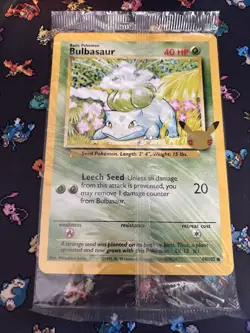 Kanto & Johto | Pokemon 25th | First Partner Packs | Jumbo Promo Cards | SEALED - Image 3