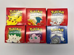 VINTAGE 1999 Burger King/Nintendo Pokemon 23K Gold Trading Card Set of 6 SEALED - Image 1