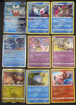 Pokemon 15x Cards Set Lot - HOLO SNOWFLAKE GAMESTOP PRERELEASE PROMO STAMPED TCG - Image 2