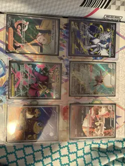 Mega Evolution Art Rare and Full Art Ex 6 Card Set Pokemon TCG Near Mint - Image 1