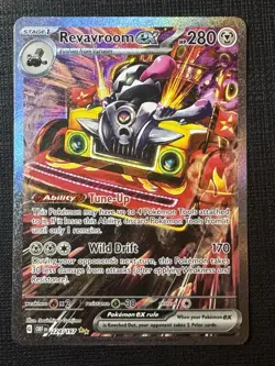 Pokemon TCG S&V Obsidian Flames Revavroom EX Card 224/197 NM Condition - Image 1