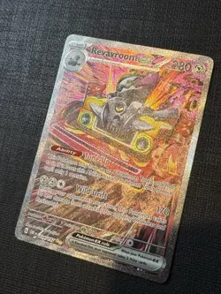 Pokemon TCG S&V Obsidian Flames Revavroom EX Card 224/197 NM Condition - Image 2