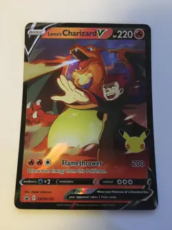 Lance's Charizard V #SWSH133 SWSH: Sword & Shield Promo Cards Celebrations - Image 1