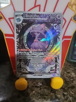 Mismagius Scarlet & Violet Paldea Evolved Holo Illustration Pokemon Card 212/193 - Image 1