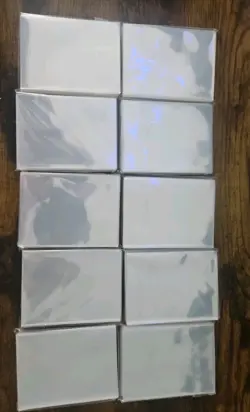 1000x Soft Sleeves for Trading Cards 1000 Sleeves (10 Packs x 100) - Image 1