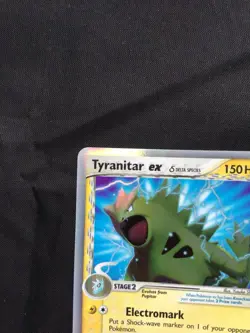Pokemon Cards: EX Dragon Frontiers Rare Holo: Tyranitar EX 99/101 - Image 3