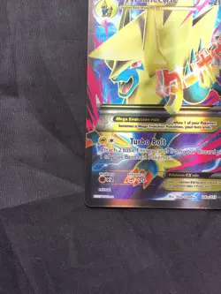 Pokemon Cards: Phantom Forces Full Art Promo: Mega Manectric EX 24a/119 - Image 5