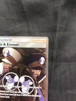 Pokemon Cards: Team Up Ultra Rare Full Art: Ingo & Emmet 176/181 - Image 3