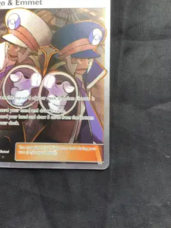 Pokemon Cards: Team Up Ultra Rare Full Art: Ingo & Emmet 176/181 - Image 4