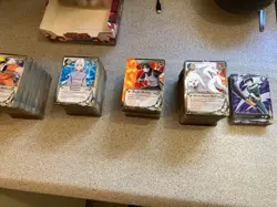 naruto ccg card lot of 2500+ Cards Near mint better condition - Image 1