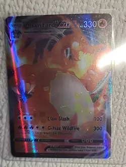 Pokemon TCG Charizard VMAX Darkness Ablaze Holo Ultra Rare Card 020/189 - Image 1