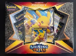 Pokemon Trading Card Game Shining Fates Collection Pikachu V Box Set - Image 1