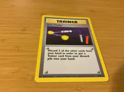 New 1995 Base Pokemon Card #74/102 "Trainer Item Finder" - Image 1