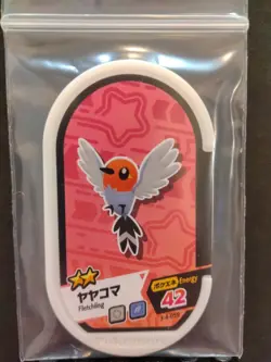 Talonflame Fletchinder Fletchling Mezastar Pokemon Card Japanese Tag Tip - Image 2