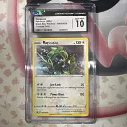 CGC 10 Rayquaza SWSH029 SWSH: Sword & Shield Promo Cards Holo - Image 1