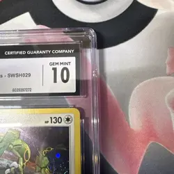 CGC 10 Rayquaza SWSH029 SWSH: Sword & Shield Promo Cards Holo - Image 3