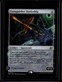 Extinguisher Battleship - 242 - EOE - NM - MTG Magic the Gathering - Image 1