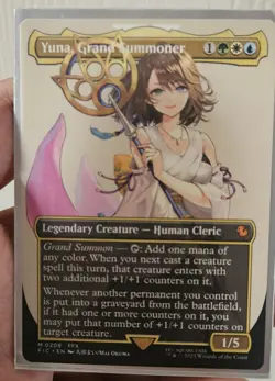 Yuna, Grand Summoner (Borderless) Commander: Final Fantasy Regular - Image 1