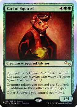 1 x Earl of Squirrel - Foil - Mystery Booster / The List - NM-Mint - MTG - Image 1
