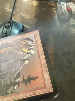 *** ALPHA Mountain (Gray Sky) *** Edge Ding - DUTY FREE - MtG Magic - Image 3